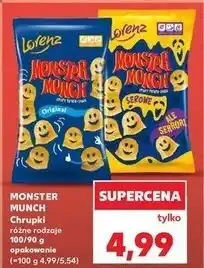 Kaufland Chrupki serowe Lorenz Monster Munch oferta