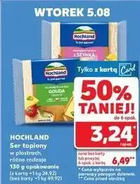 Kaufland Ser topiony z szynką Hochland oferta