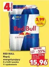 Kaufland Napój energetyczny Red Bull oferta