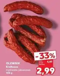 Kaufland Kiełbasa jałowcowa Olewnik oferta