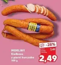 Kaufland Kiełbasa z piersią kurczaka Morliny oferta