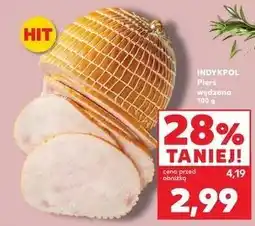 Kaufland Pierś z kurczaka wędzona Indykpol oferta