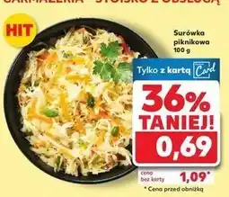 Kaufland Surówka piknikowa oferta