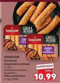 Kaufland Cevapcici w stylu kaukaskim Sokołów Grill House oferta