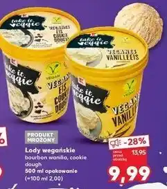 Kaufland Lody cookie dough K-Take It Veggie oferta