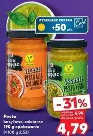 Kaufland Pesto bazyliowe K-Classic Takie It Veggie oferta