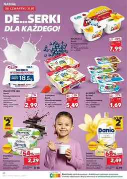 Kaufland Serek homogenizowany straciatella Piątnica oferta