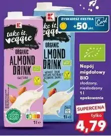 Kaufland Napój migdałowy niesłodzony K-Take It Veggie oferta