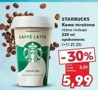 Kaufland Napój caffe latte Starbucks oferta