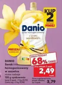 Kaufland Serek waniliowy Danone Danio oferta