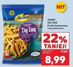 Kaufland Frytki zig zag Aviko oferta