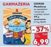 Kaufland Medaliony z serem i szynką Cedrob oferta