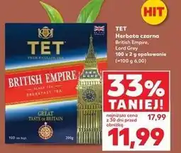 Kaufland Herbata Tet British Empire oferta
