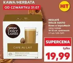 Kaufland Kawa cafe au lait Nescafe Dolce Gusto oferta