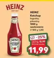 Kaufland Ketchup pikantny Heinz oferta
