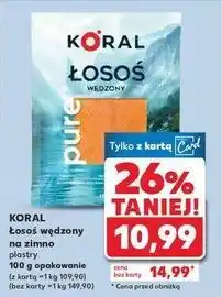 Kaufland Łosoś wędzony Koral (Graal) oferta
