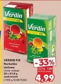 Kaufland Herbata kompozycja 6 ziół Verdin Fix oferta