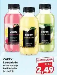 Kaufland Lemoniada cytryna i mięta Cappy oferta