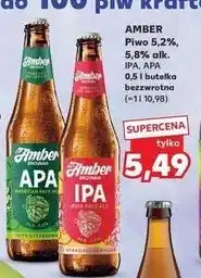 Kaufland Piwo Amber Ipa oferta