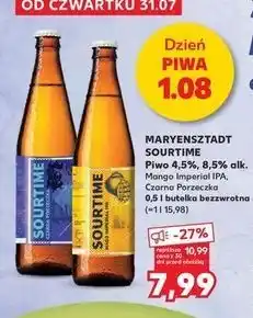 Kaufland Piwo czarna porzeczka Maryensztadt oferta