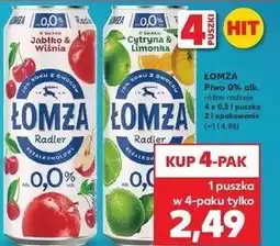 Kaufland Piwo Łomża Radler 0.0% Cytryna-Limonka oferta