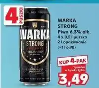 Kaufland Piwo Warka Strong oferta