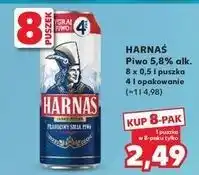 Kaufland Piwo Harnaś Jasne Pełne oferta