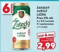 Kaufland Piwo Zatecky Svetly Lezak oferta