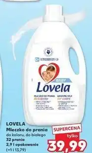 Kaufland Mleczko do prania kolorów Lovela Baby oferta