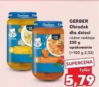 Kaufland Obiadek warzywa z kurczakiem i kaszą Gerber Junior oferta