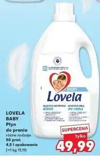 Kaufland Mleczko do prania bieli Lovela Baby oferta