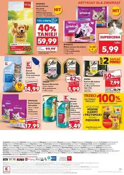 Kaufland Karma dla psa wołowina oferta