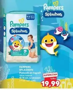 Kaufland Pieluchy do pływania 4-5 Pampers Splashers oferta