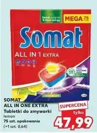 Kaufland Tabletki do zmywarek lemon & lime Somat All In 1 oferta