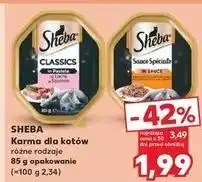 Kaufland Karma potrawka z indykiem i kurczakiem Sheba Sauce Speciale oferta