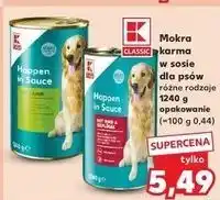 Kaufland Karma dla psa drób K-Classic oferta