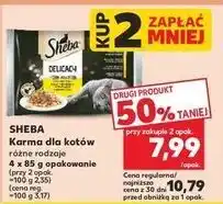 Kaufland Karma dla kota smaki drobiowe Sheba Delicacy In Jelly oferta