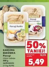 Kaufland Pierogi z jagodami i twarogiem Karczma Bukówka oferta