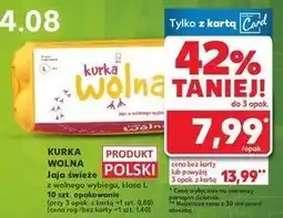 Kaufland Jaja kl. l Kurka Wolna oferta