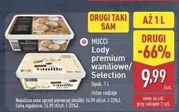 ALDI Lody karmelizowane ciastka Mucci oferta