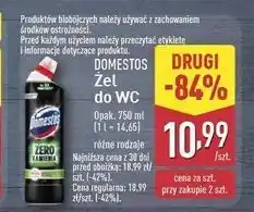 ALDI Żel do wc lime Domestos Zero Kamienia oferta