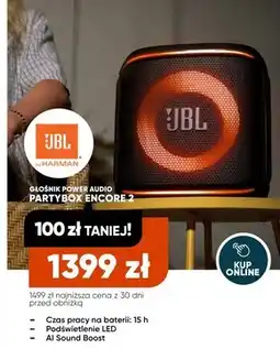 Max Elektro Głośnik bezprzewodowy JBL oferta