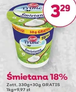 Społem Śmietana Zott oferta
