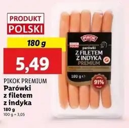 Lidl Parówki Pikok oferta
