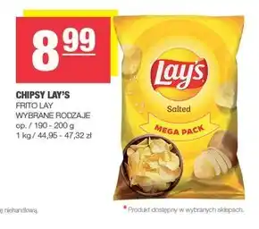 SPAR mini Chipsy Lay's oferta