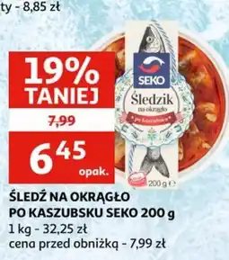 Auchan Sledź na okrągło po kaszubsku Seko oferta