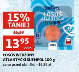 Auchan Losoś wędzony Atlantycki Suempol oferta