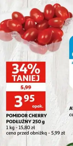 Auchan Pomidor cherry podłużny oferta