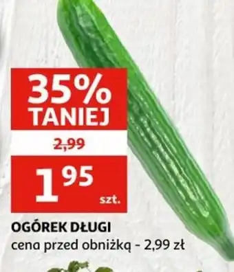Auchan Ogórek długi oferta