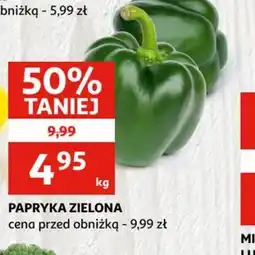 Auchan Papryka zielona oferta